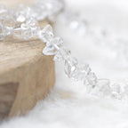 Bracelet "Amplificateur" en Quartz (Cristal de Roche) Chip - lespierresdubienetre