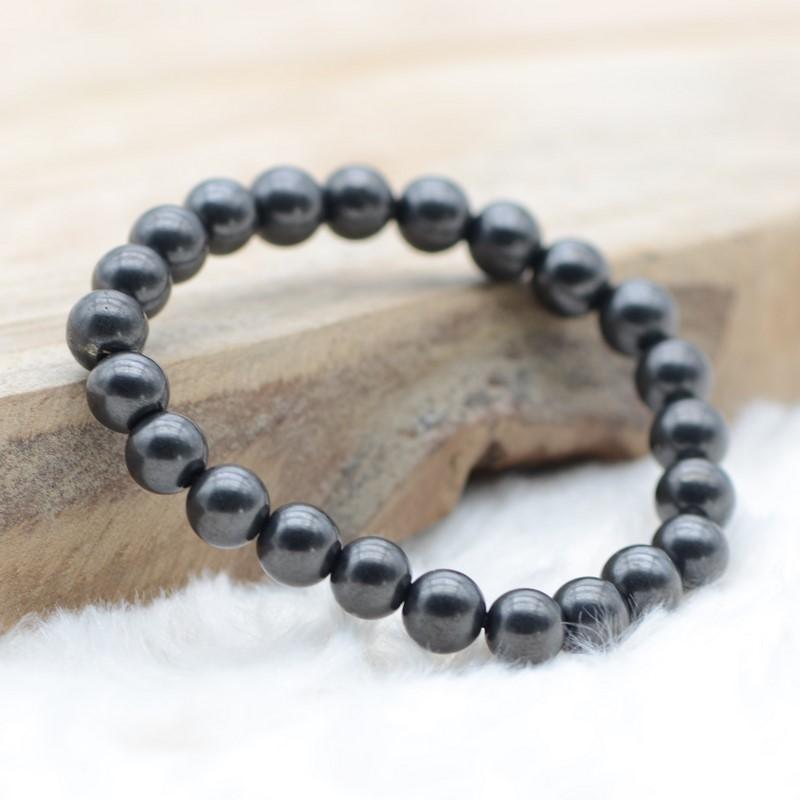 Bracelet "Barrière" en Shungite - lespierresdubienetre