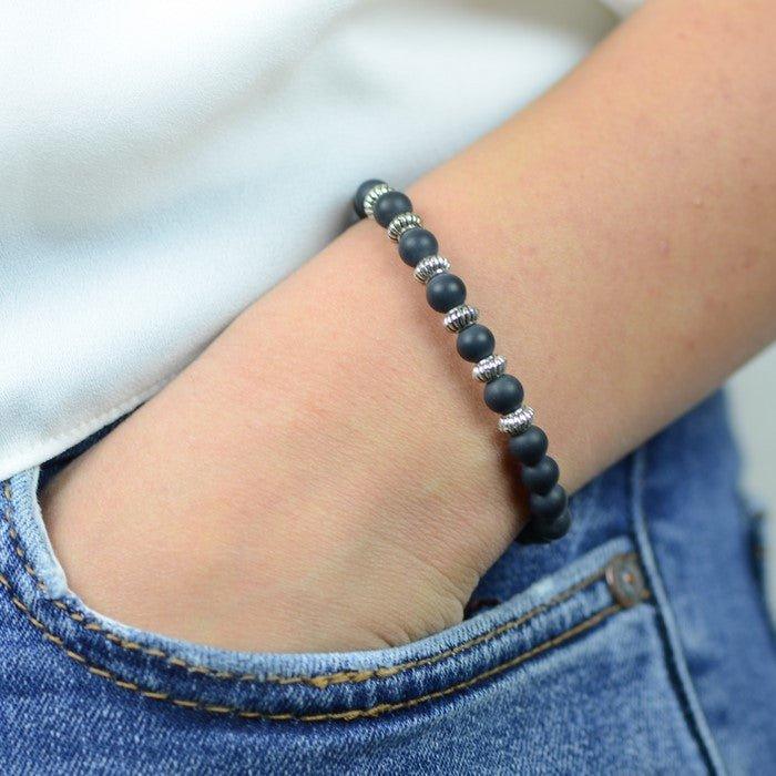 Bracelet Boho "Force Mentale" - lespierresdubienetre