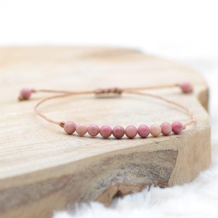 Bracelet Boho "Soin" - lespierresdubienetre