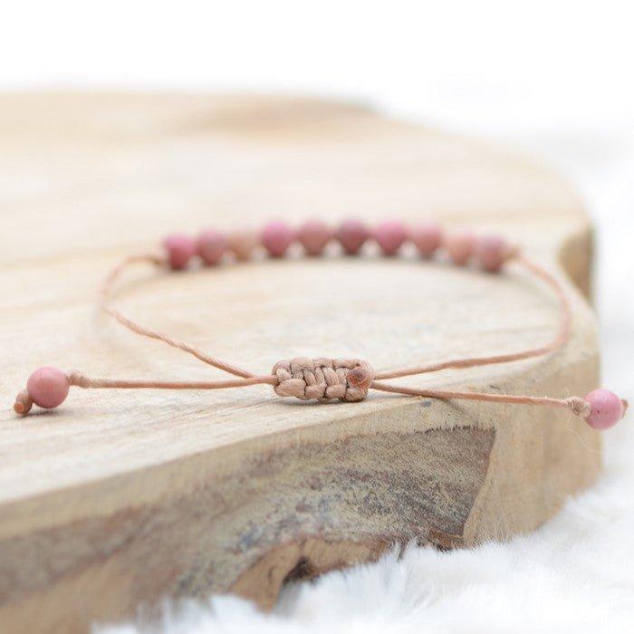 Bracelet Boho "Soin" - lespierresdubienetre