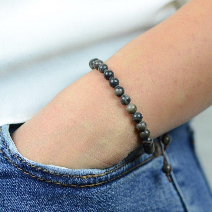 Bracelet Boho "Soulagement" - lespierresdubienetre