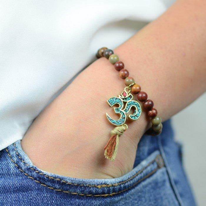 Bracelet Boho "Stimulant" - lespierresdubienetre