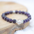 Bracelet Cristal "Sagesse" en Améthyste