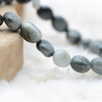 Bracelet roulé "Calme et Protection" en Œil-de-Faucon - lespierresdubienetre