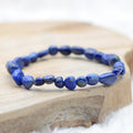 Bracelet roulé "Contrôle" en Lapis Lazuli