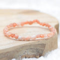Bracelet roulé "Optimisme" en Pierre de Soleil