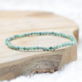 Bracelet "Vérité" en Émeraude [RARE] à facettes