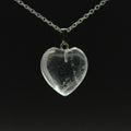 Pendentif "Amplificateur" en Quartz (cristal de roche) Coeur 2 cm