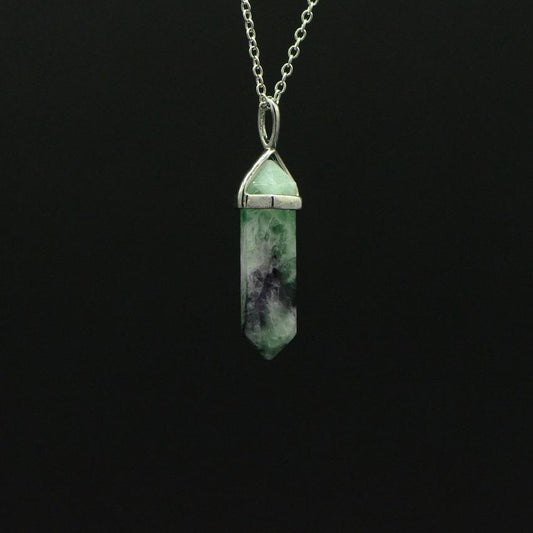 Pendentif "Concentration" en Fluorite Pointe - lespierresdubienetre