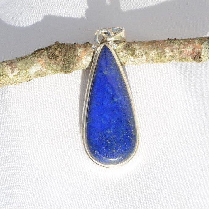 Pendentif "Contrôle" en Lapis Lazuli Ref : Lap3 - lespierresdubienetre