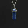 Pendentif "Contrôle" Pointe en Lapis Lazuli - lespierresdubienetre