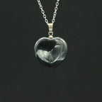 Pendentif "Dissipation" Coeur en Hématite - lespierresdubienetre