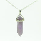 Pendentif "Sagesse" En Améthyste Pointe - lespierresdubienetre