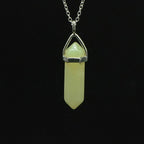Pendentif "Sérénité" en Jade Pointe - lespierresdubienetre