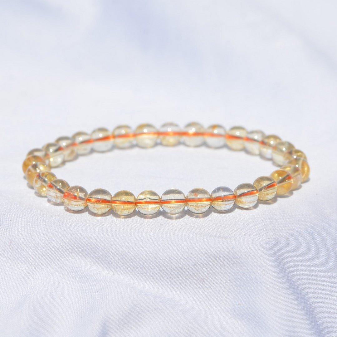 [PIÈCE RARE] Bracelet en Citrine Naturelle A+ - lespierresdubienetre