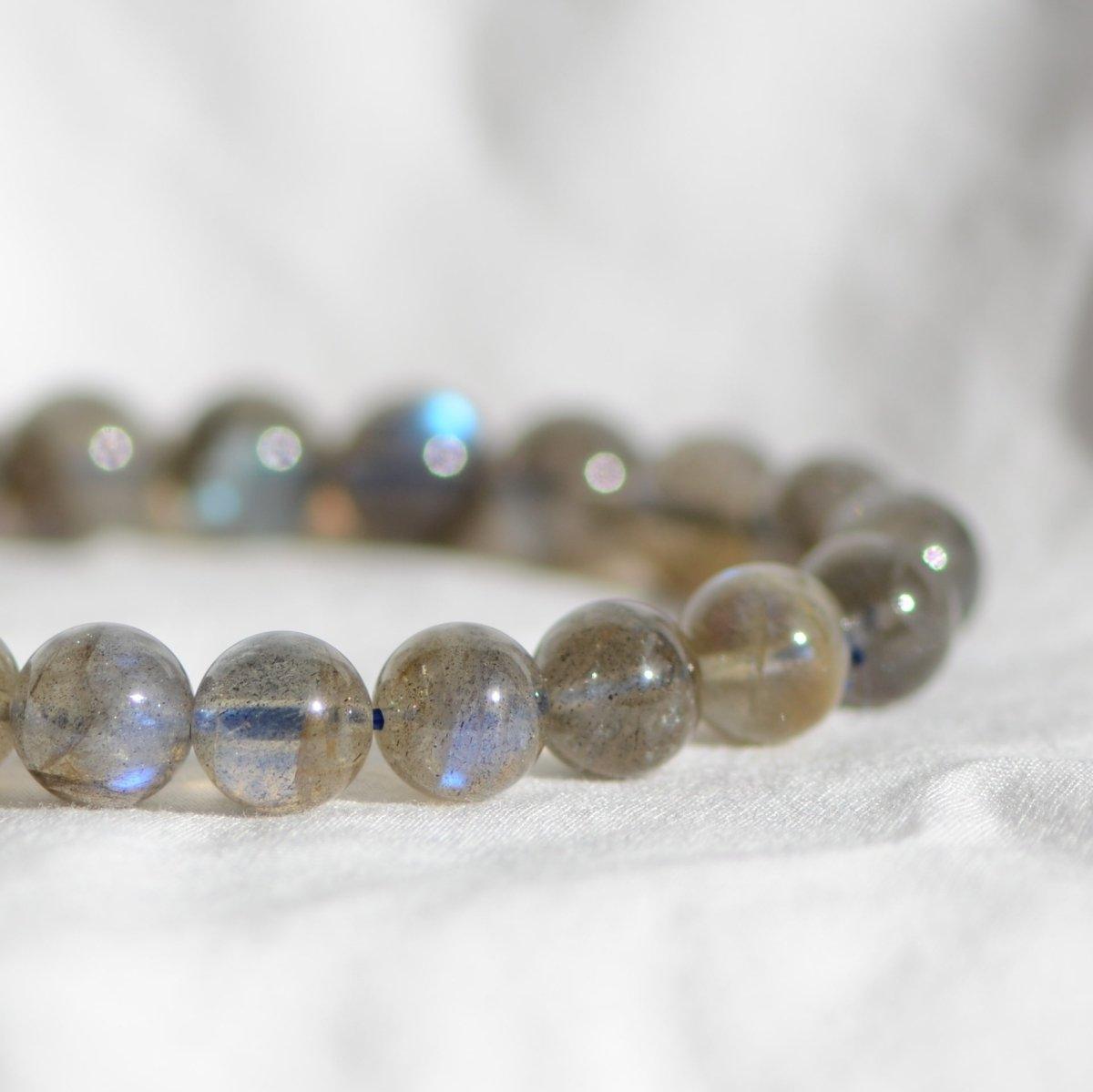 [PIÈCE RARE] Bracelet en Labradorite AAA - lespierresdubienetre